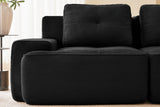 CORDELIA 117" 3-Seater Sofa with 1 Ottoman