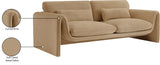 Sloan Velvet Sofa - Elevate Your Living Space with Luxurious Comfort and Contemporary Style Today!