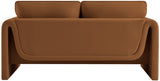 Sloan Velvet Loveseat - Elegant Contemporary Design with Plush Comfort for Your Living Room Retreat