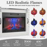 Wholesale Fireplace TV Stand with 23" Electric Fireplace with Remote