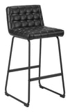 Pago Barstool (Set of 2) Black