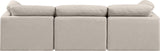 Indulge - Linen 3 Seat Modular Sofa