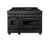 ZLINE 48" Bundled Stainless DualRange RangeHood Dishwasher 3KP-RABRH48-DW