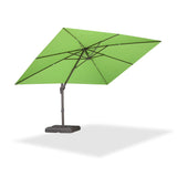 PURPLE LEAF Patio Cantilever Umbrella with Aluminum Offset Hanging for Pool Garden Deck