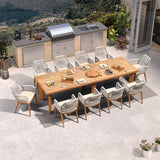 PURPLE LEAF Outdoor Dining Set with Sunbrella Cushions wicker patio table set for Kitchen Deck Garden Outdoor Furniture Sets