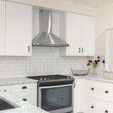 CIARRA Powerful Set: 30 Inch Wall Mount Range Hood + 30 Inch Built-In Induction Cooktop(CAS75206P+CABIH304B)