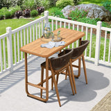 PURPLE LEAF Outdoor Bar Stool Set of 6, Wicker Chairs Bar Chairs with Cushion, All-Weather Patio Furniture kitchen stools