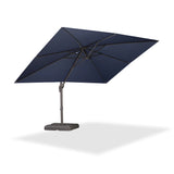 PURPLE LEAF Patio Cantilever Umbrella with Aluminum Offset Hanging for Pool Garden Deck