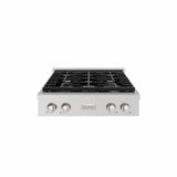 ZLINE 30" Paramount Gas Rangetop Stainless Steel SRT30