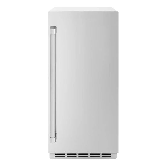 ZLINE 15" Touchstone Gourmet Ice Maker Drain Pump Stainless Steel Door IGMD-ST-15