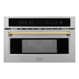 ZLINE 30” Convection Microwave, Stainless Steel, Gold MWOZ-30-G