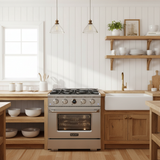 Kucht KX Series 30" Freestanding Dual Fuel Range Liquid Propane KXP30-SS/LP