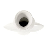 Matte White Towel Vase - Large