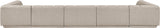 Modari - Sectional - Beige