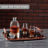 Mixora Stainless Steel Rectangular Serving Tray