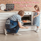 Moss & Stone 9-Piece Nonstick Baking Pan Set