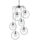 Moorsgate Black Multi-Pendant