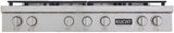 Kucht 48" Inch Gas Sealed Burner Rangetop, KFX489T-S