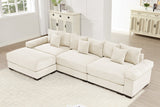 DESEO 130" 3-Seater with 1 Ottoman