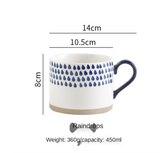 Japanese Style Ceramic Coffee Cup Tea Mug