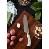 Elite 7 inch Santoku Knife - Cream