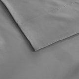 Smart Cool Quick Drying Solid Microfiber Sheet Set, Grey