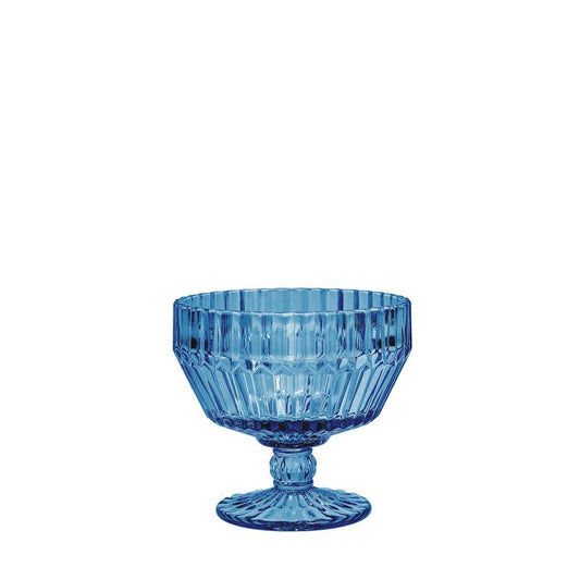 Archie Cornflower Footed Dessert Bowl 10oz
