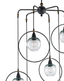 Moorsgate Black Multi-Pendant
