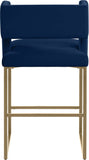 Caleb - Counter Stool with Gold Legs (Set of 2)