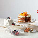 Archie Clear Mini Cake and Cupcake Stand 8.25"