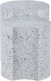 Dimple - Modular End Table - Terazzo Finish