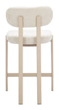 Aurea Counter Stool (Set of 2) Light Gray