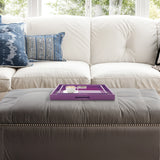 Saint Tropez Square Tray Set of 2 - Cherry