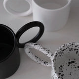 Nordic Ceramic Mug with Big Round Handle