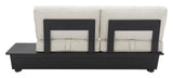 Tien RHF Loveseat Beige