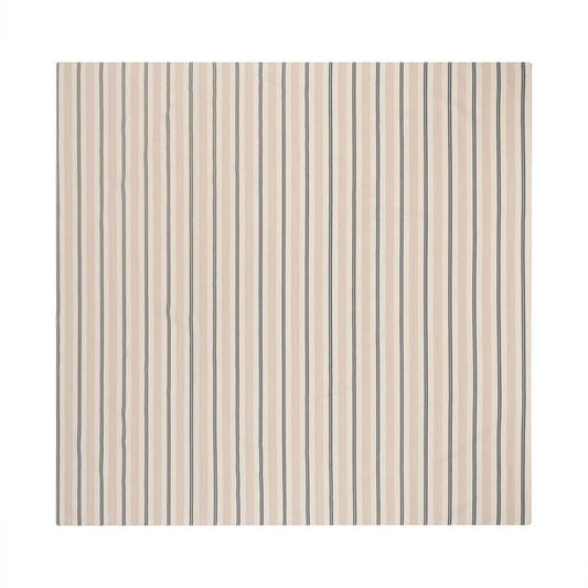 French Home 71" X 95" Cream, Blue and Pink Tablecloth