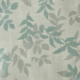 Botanical Blackout Window Curtain, Aqua Blue