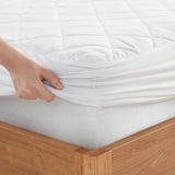 Microfiber 10 Heat Setting Heated Quilted Mattress Pad