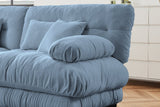 CLOUDIES 173" 4 Seater Sofa with 2 Ottomans