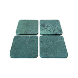 Evergreen Marble Coaster Set of 4