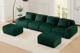 LAURENT 146" 4-Seater Sofa with 2 Ottomans