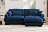 CLOUDIES 94" Loveseat with 1 Ottoman