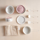 ROBUD Tinplate Pretend Cooking Utensils