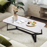 Asheville 4-Piece Aluminum Patio Swivel Seating Set With Sintered Stone Tables
