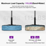 PURPLE LEAF Open Box Market Umbrella Table Umbrella Base ZY03-MLBASE-32