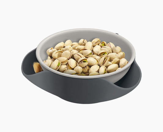 Double-Dish™ Grey Serving Bowl