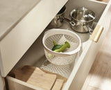 Spindola™ Green In-sink Salad-spinning Colander