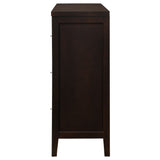 Carlton 6-drawer Dresser Cappuccino