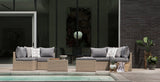 Transformer Patio Conversation Set - Modular 3 Piece to 5