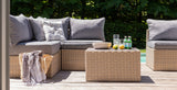 Transformer Patio Conversation Set - Modular 3 Piece to 5